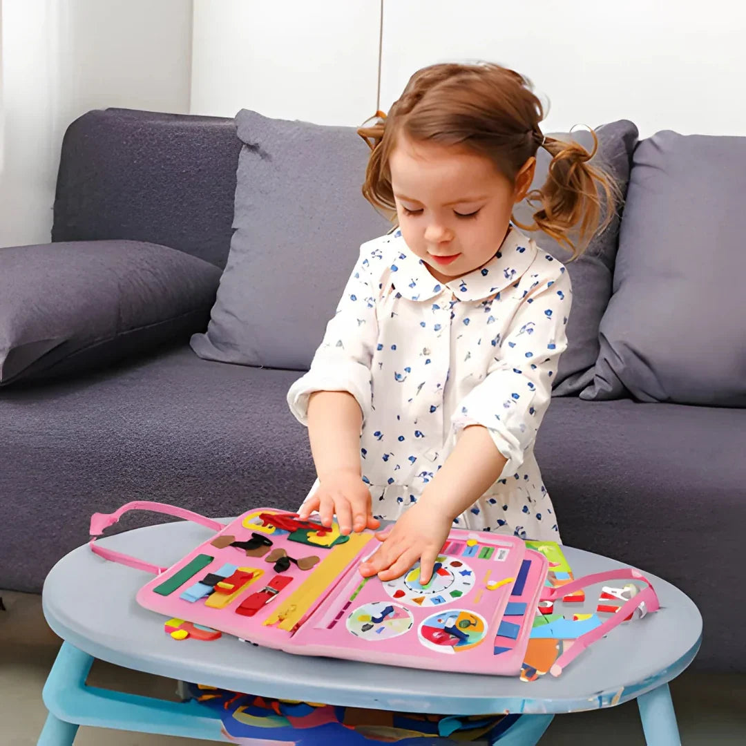 Activity Book Felt Fine Motor Skills 8 Pages