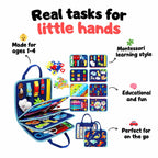Activity Book Felt Fine Motor Skills 8 Pages