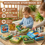 Activity Book Tactile Fabric & Interactive