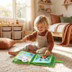 Activity Book Tactile Fabric & Interactive