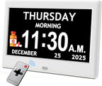 Activity Reminder Clock Large Icon Display & Automatic Time Recovery