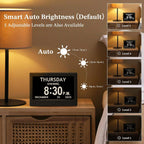 Activity Reminder Clock Large Icon Display & Automatic Time Recovery