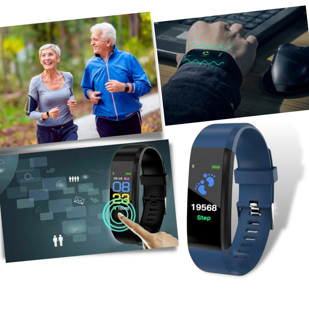 Activity Tracker Smartwatch Heart Rate & Blood Pressure