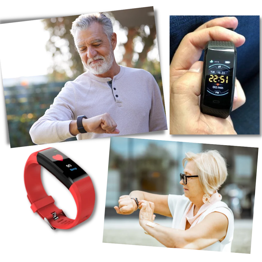 Activity Tracker Smartwatch Heart Rate & Blood Pressure