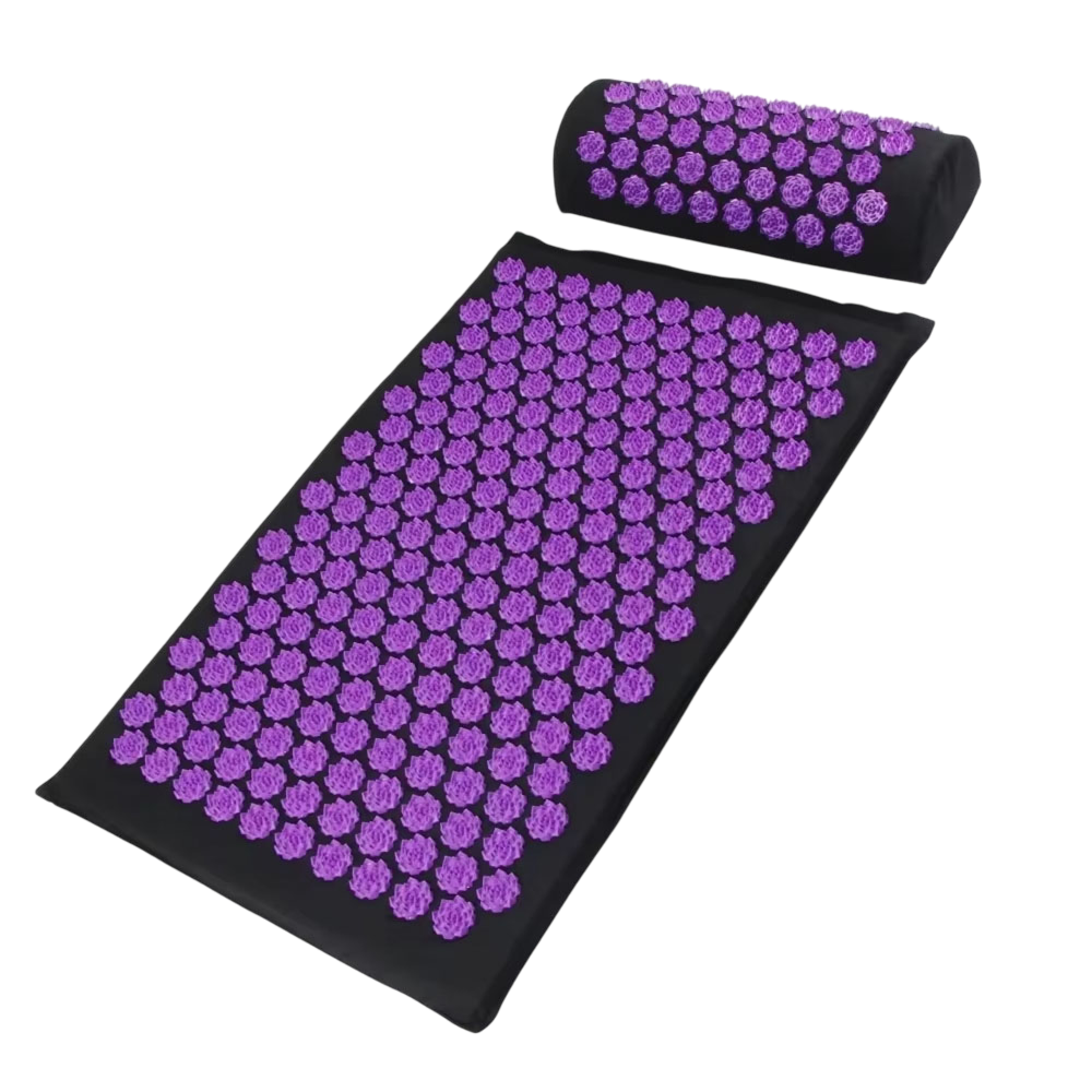 Acupressure Mat 6000 Precision Points Eco-Friendly Portable