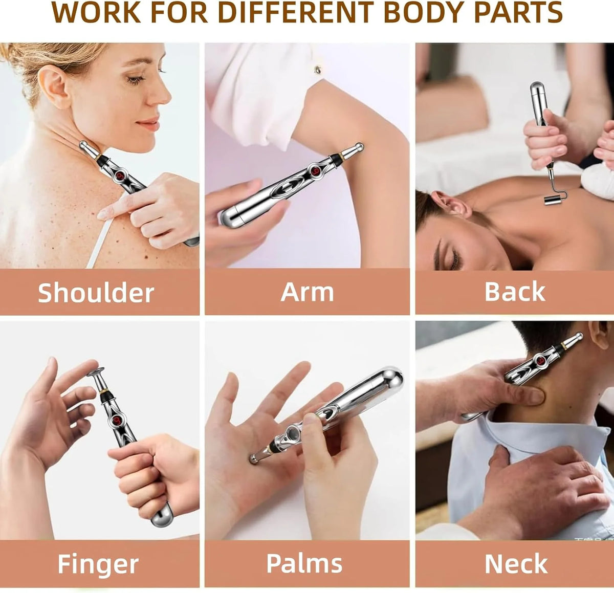 Acupuncture Pen Needle-Free Portable For Face & Body
