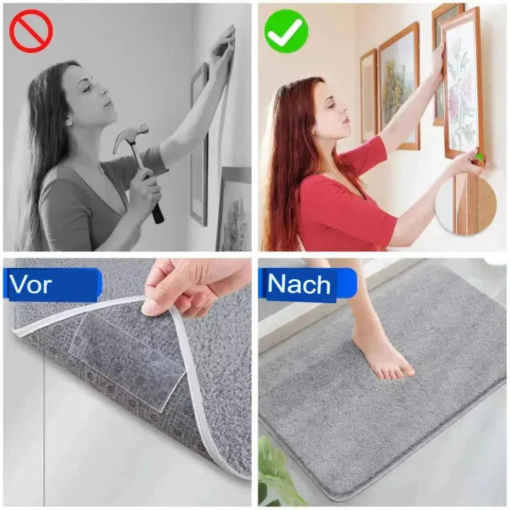 Adhesive Strip Double-Sided Washable & Reusable 3 Meters