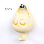 Adhesive Wall Hook Mechanical Cat-Eye Supports 5.5 lb