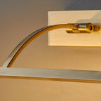 Adjustable Antique Brass Tri-Color LED Picture Light (Hardwired)