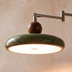 Adjustable Arm Metal Shade Wall Sconce (Plug-In)