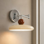 Adjustable Arm Metal Shade Wall Sconce (Plug-In)