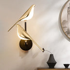 Adjustable Brightness Magnetic Bird Wall Sconce