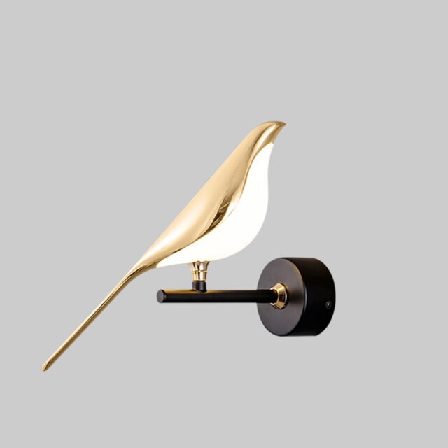 Adjustable Brightness Magnetic Bird Wall Sconce