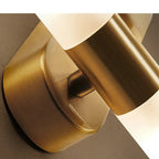 Adjustable Color Temperature Gold Finish Integrated LED Wall Sconce