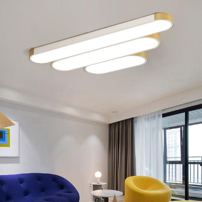 Adjustable Color Temperature LED Flush Mount Ceiling Light (Multiple Sizes)