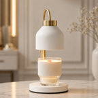 Adjustable & Dimmable Metal Candle Warmer Lamp (Auto Shut-Off Timer)