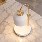 Adjustable & Dimmable Metal Candle Warmer Lamp (Auto Shut-Off Timer)