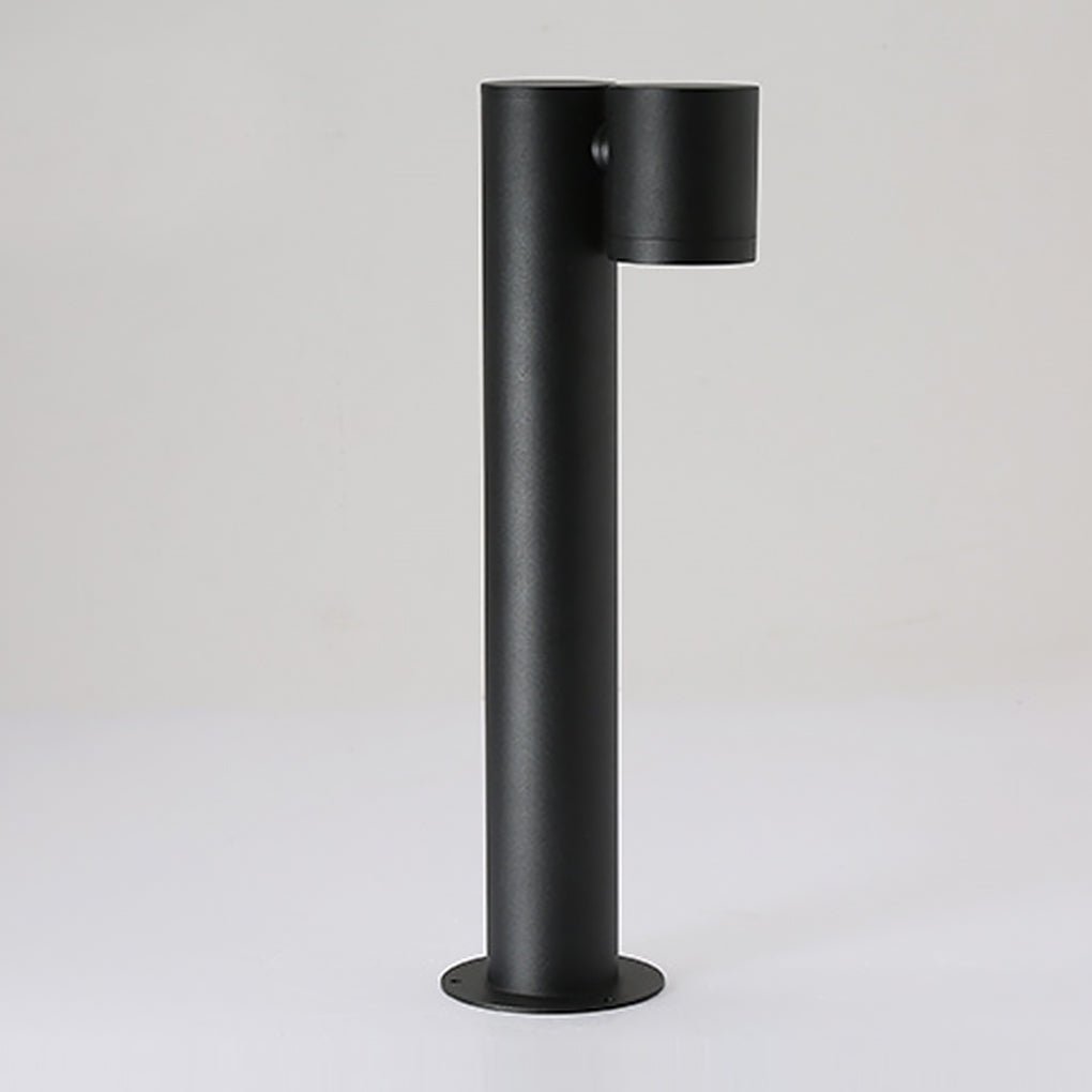 Adjustable Dual-Head Die-Cast Aluminum Bollard Light
