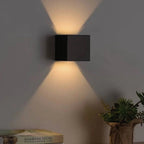 Adjustable Dual-Panel Cube Wall Light (Hardwired Or USB Rechargeable)