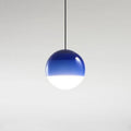 Adjustable Dual-Temperature Gradient Glass Pendant Light