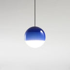 Adjustable Dual-Temperature Gradient Glass Pendant Light
