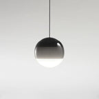 Adjustable Dual-Temperature Gradient Glass Pendant Light