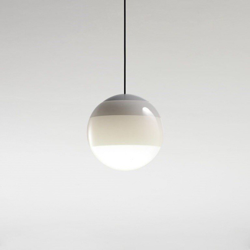 Adjustable Dual-Temperature Gradient Glass Pendant Light