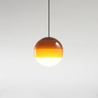 Adjustable Dual-Temperature Gradient Glass Pendant Light