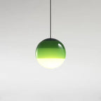 Adjustable Dual-Temperature Gradient Glass Pendant Light