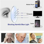 Adjustable Focus Glasses Manual Focus Impact-Resistant Lenses