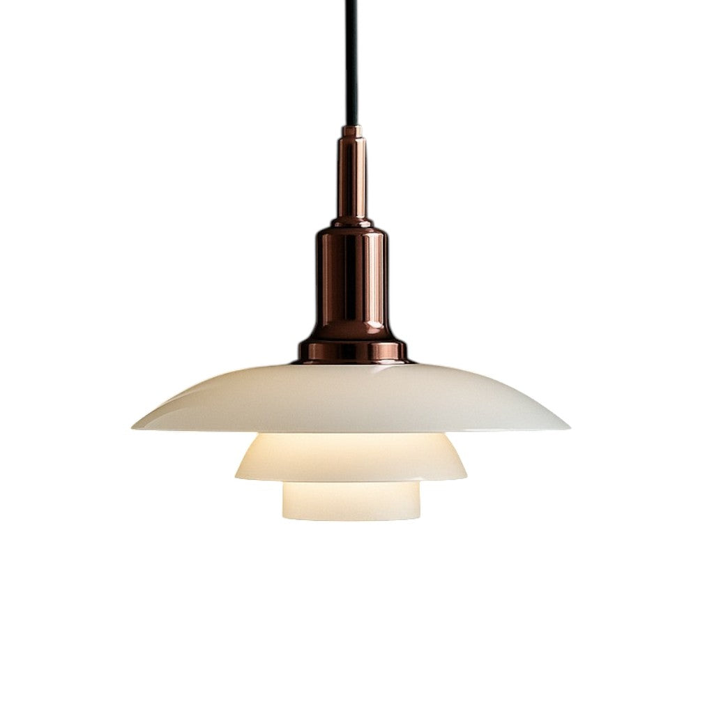 Adjustable Glass Stone LED Pendant Light