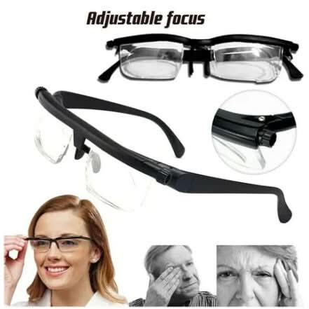 Adjustable Glasses Custom Focus No Prescription Lightweight