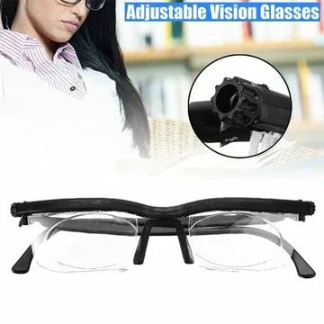 Adjustable Glasses Dial-Controlled Focus Universal Fit & Lightweight