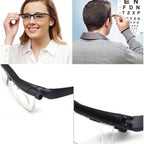Adjustable Glasses Manual Focus Knobs Scratch-Resistant Lenses