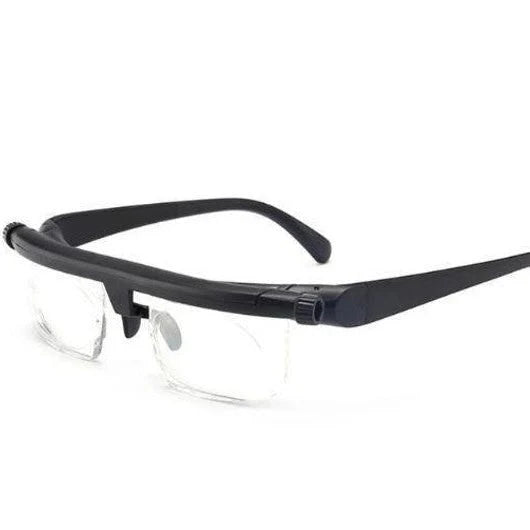 Adjustable Glasses Manual Focus Knobs Scratch-Resistant Lenses