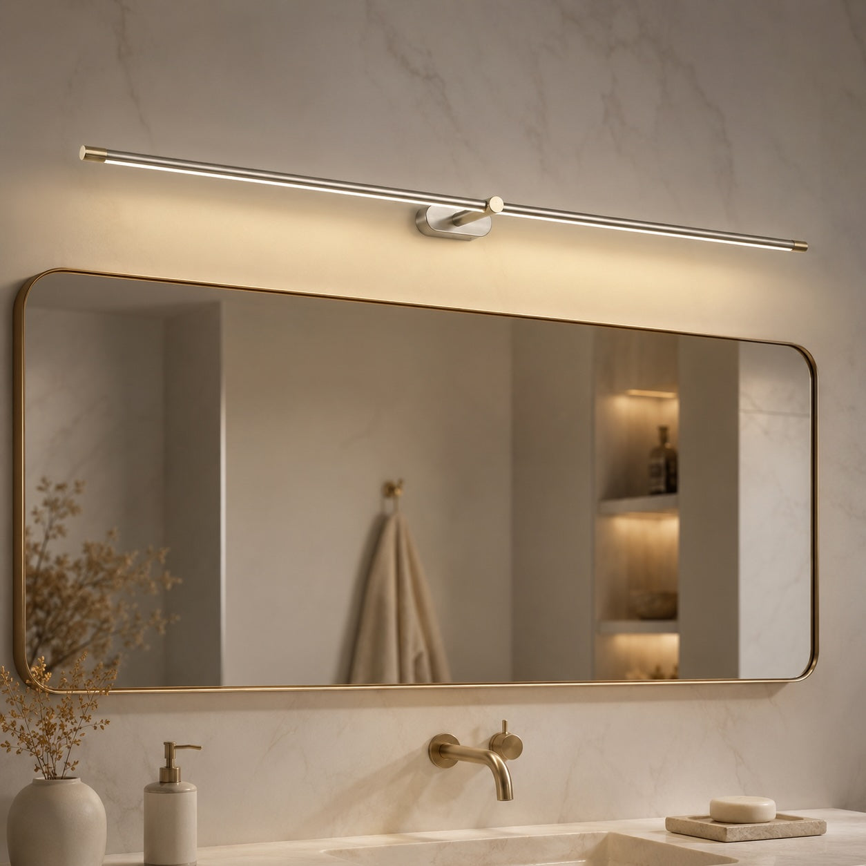 Adjustable Hardwired LED Wall Sconce