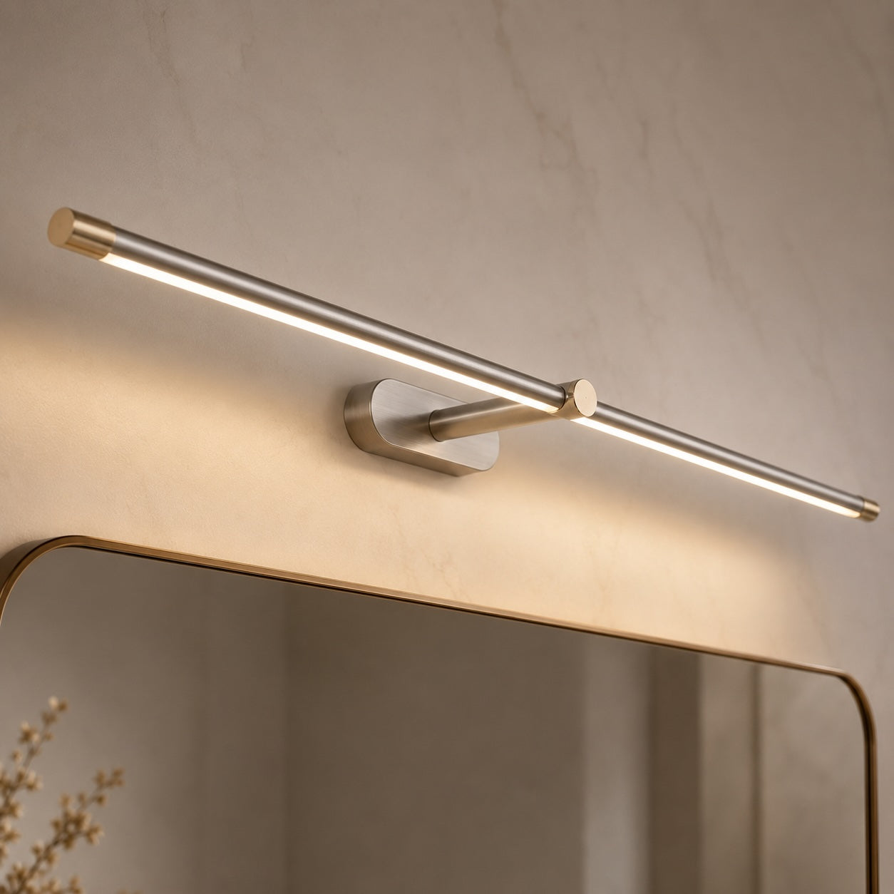 Adjustable Hardwired LED Wall Sconce