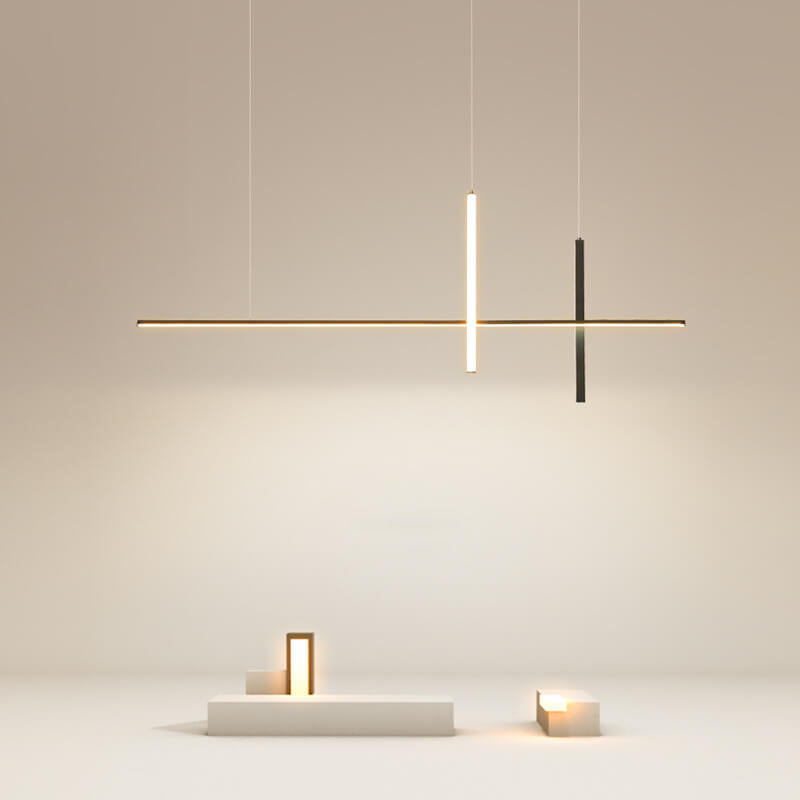 Adjustable Height Integrated LED Chandelier