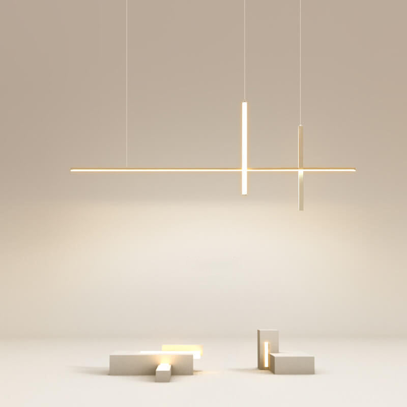 Adjustable Height Integrated LED Chandelier