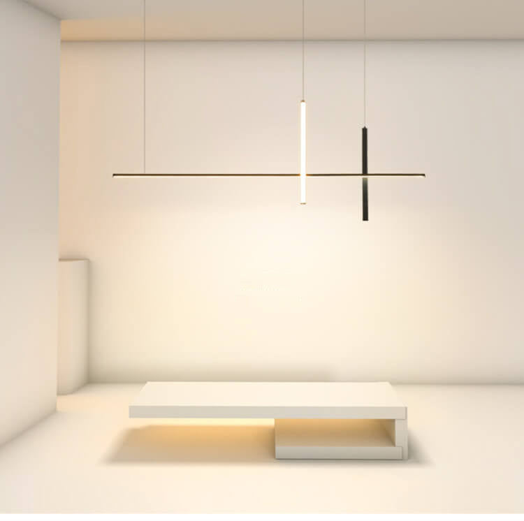 Adjustable Height Integrated LED Chandelier