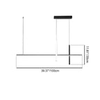 Adjustable Height Integrated LED Chandelier