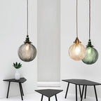 Adjustable Height Retro Lotus Glass Pendant Light (E14/G9 Compatible)