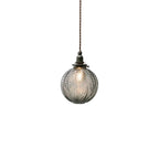 Adjustable Height Retro Lotus Glass Pendant Light (E14/G9 Compatible)