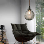 Adjustable Height Retro Lotus Glass Pendant Light (E14/G9 Compatible)