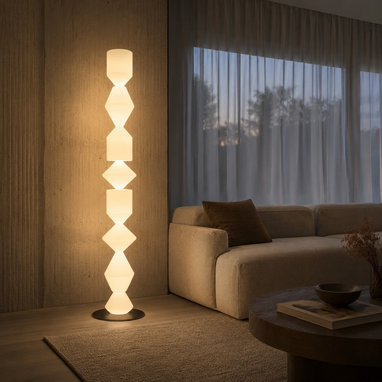Adjustable Indirect Iron Floor Lamp (E26/E27 Socket)