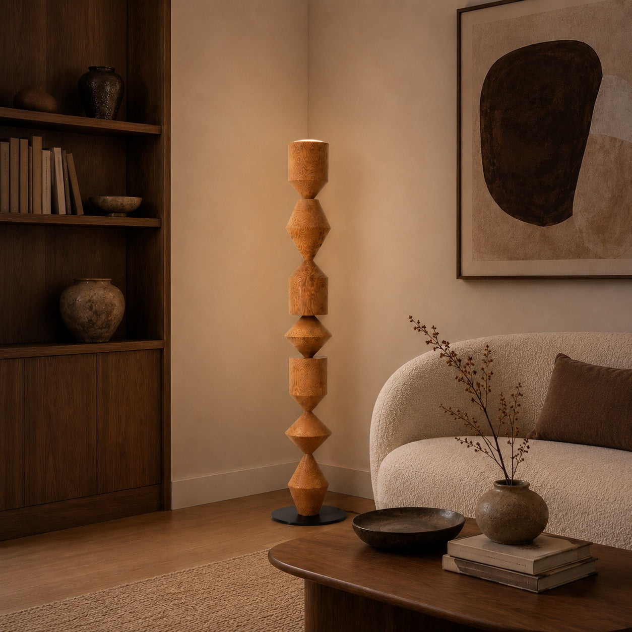 Adjustable Indirect Iron Floor Lamp (E26/E27 Socket)