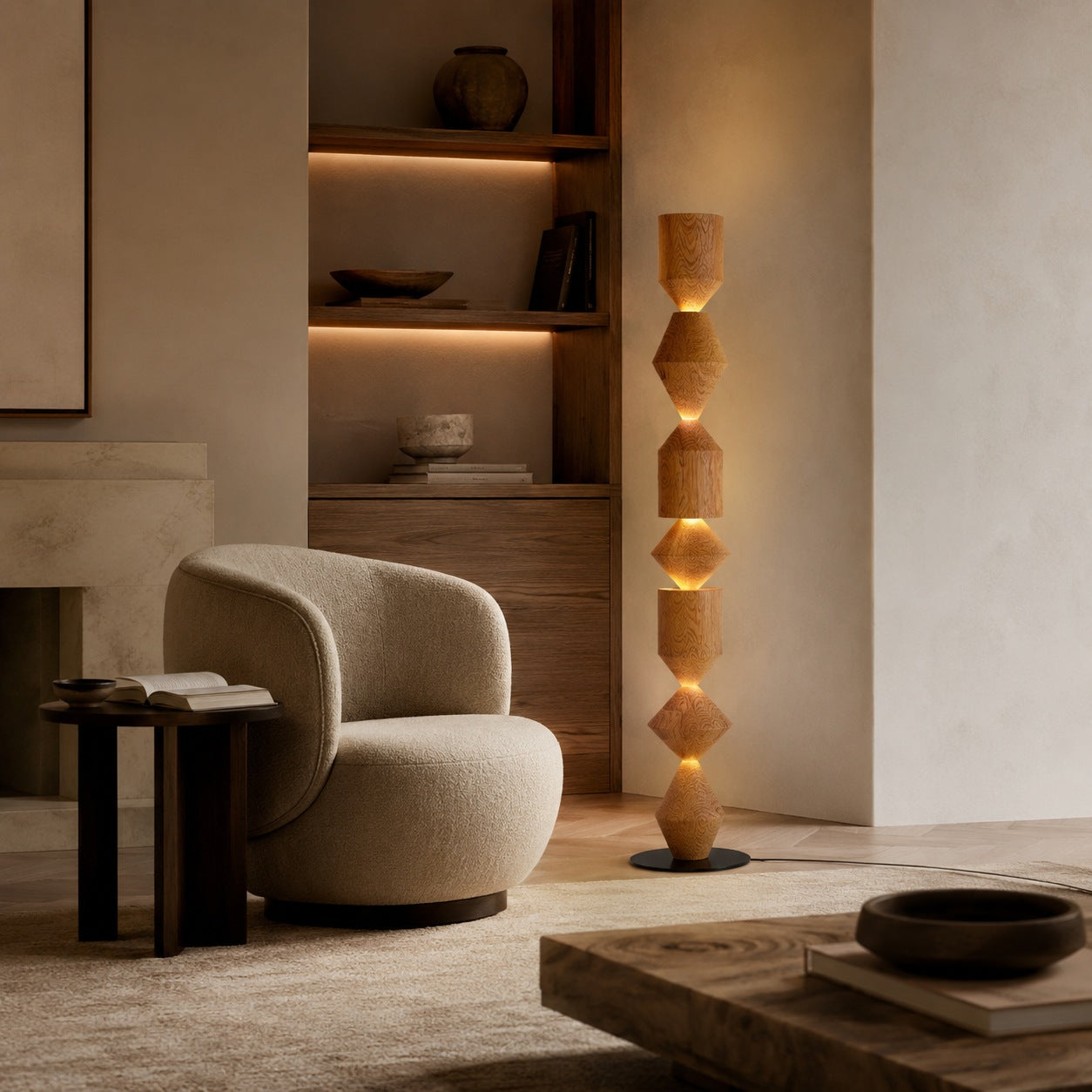 Adjustable Indirect Iron Floor Lamp (E26/E27 Socket)