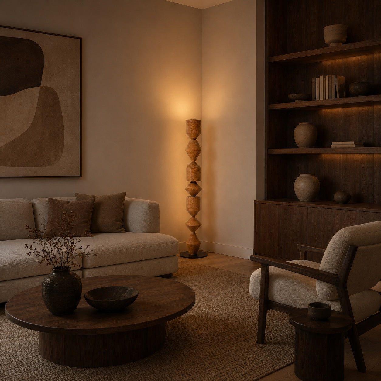 Adjustable Indirect Iron Floor Lamp (E26/E27 Socket)