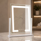 Adjustable LED Touch-Control 15x Magnifying Vanity Mirror