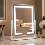 Adjustable LED Touch-Control 15x Magnifying Vanity Mirror